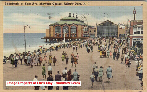 Asbury Park Boardwalk, 1949