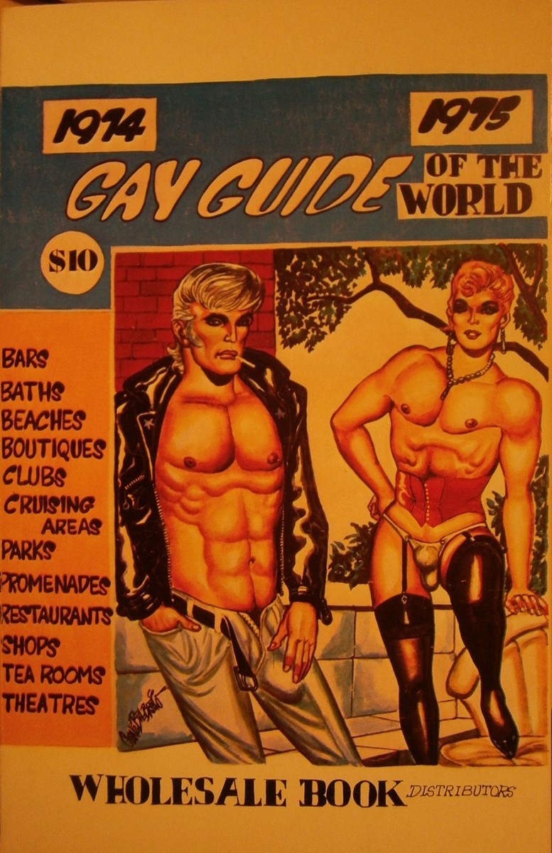 1974 1975 Gay Guide of the World Book Cover
